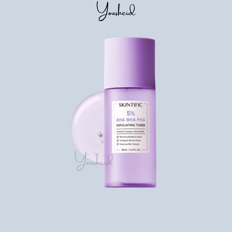 Jual SKINTIFIC 5 AHA BHA PHA Exfoliating Toner SKINTIFIC EXFO TONER