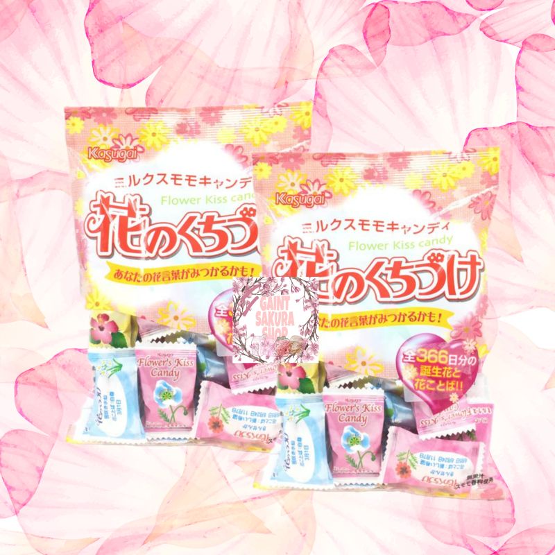 Jual Kasugai Flower Kiss candy / permen jepang / snack jepang / makanan