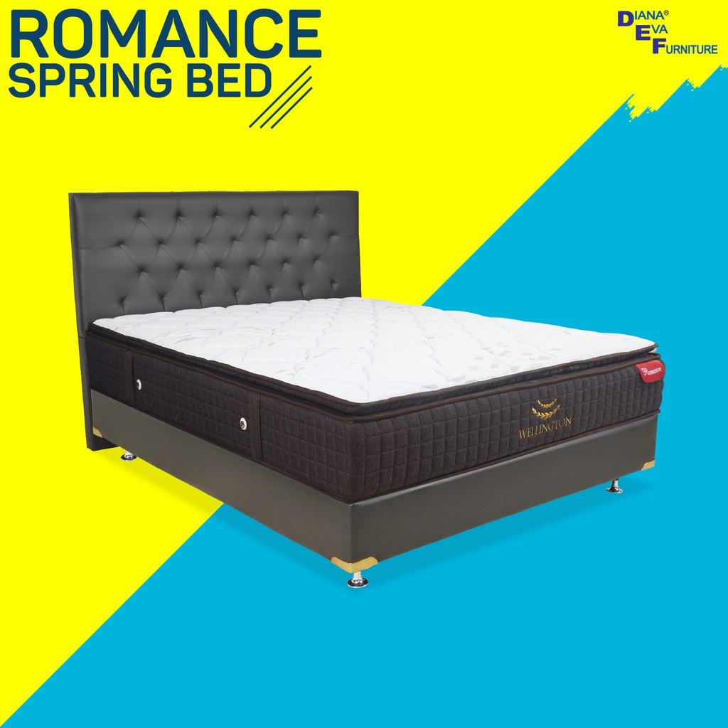 Jual Kasur Romance Spring Bed Wellington ( Kasur Only ) Shopee Indonesia