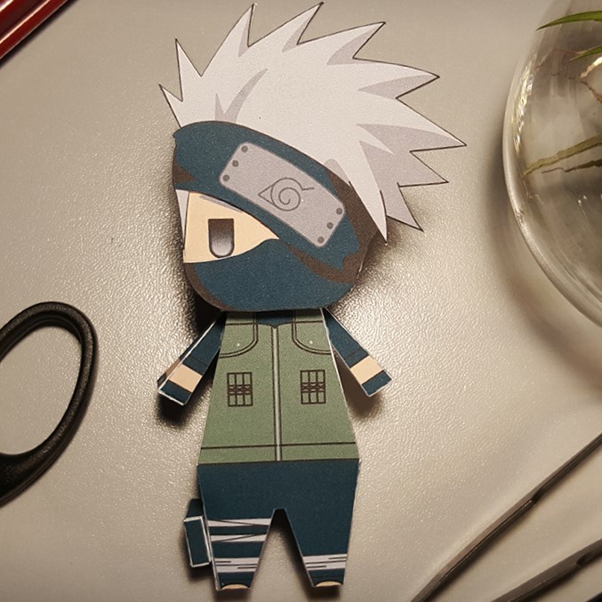 Jual Naruto Shippuden Kakashi Papercraft Shopee Indonesia