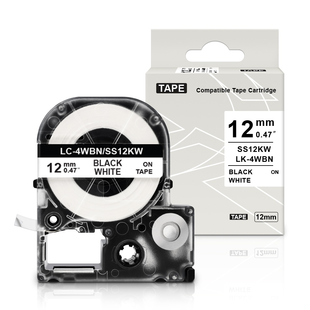 Jual Ss12kw Compatible Epson Label Tape Refill 12mm Untuk Epson KingJim