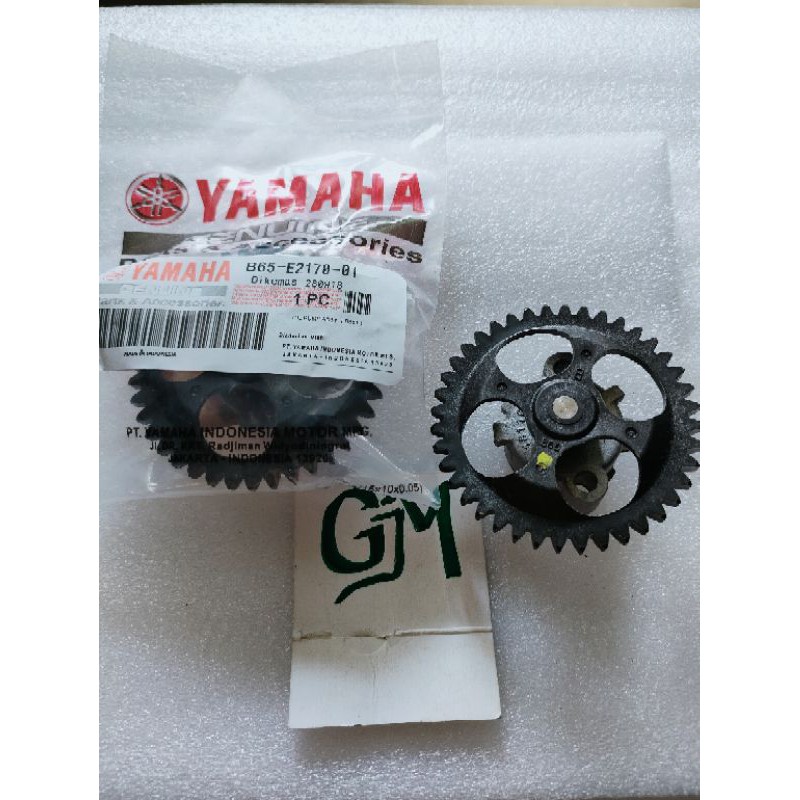 Jual GEAR GIR GIGI POMPA OLI ASSY SET YAMAHA AEROX 155 GEAR OIL PUMP AEROX 155 Shopee Indonesia