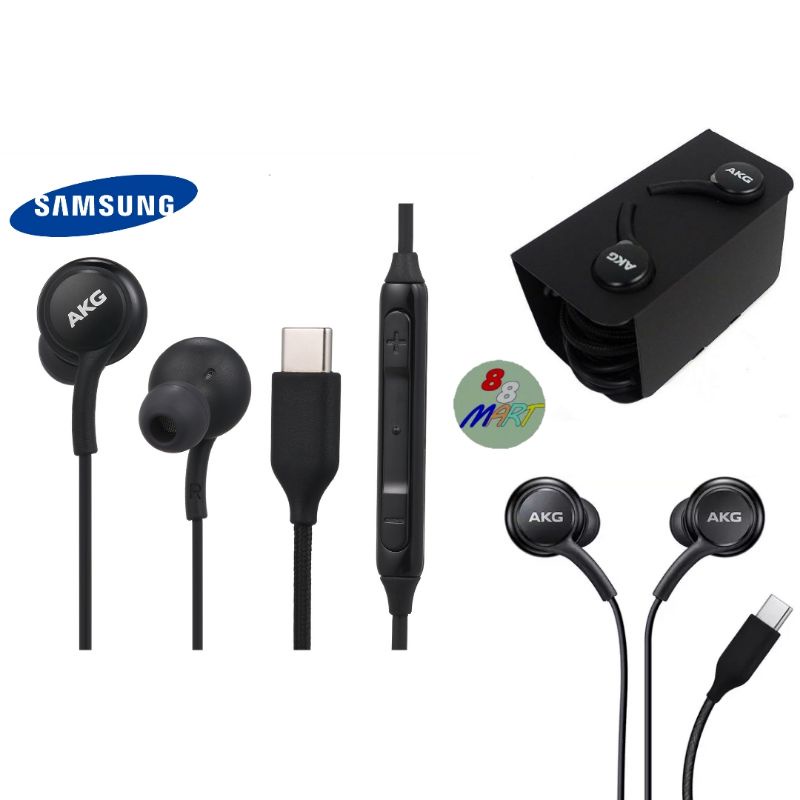 Jual Headset Handsfree Earphone Akg Samsung S21+ S21 Ultra Type C Akg