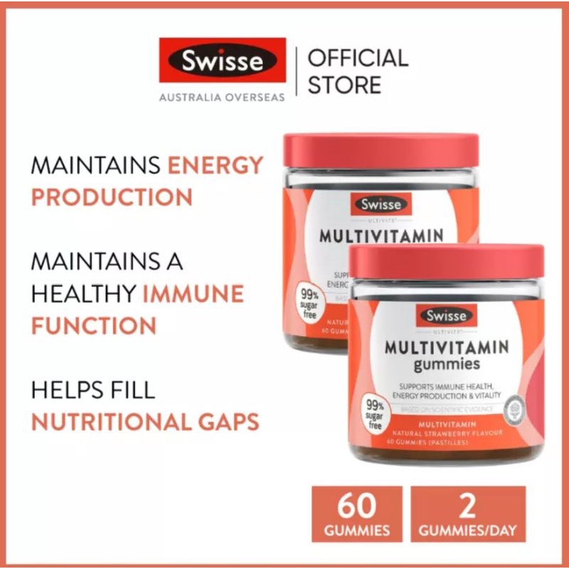 Jual Swisse Multivitamin Gummies (60) Shopee Indonesia