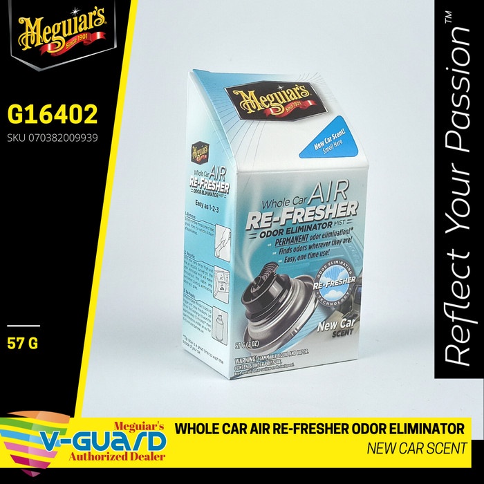 Jual Meguiars Whole Car Air ReFresher Odor Eliminator New Car Scent