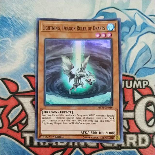 Jual Yugioh lightning dragon ruler of drafts MYFI original Shopee