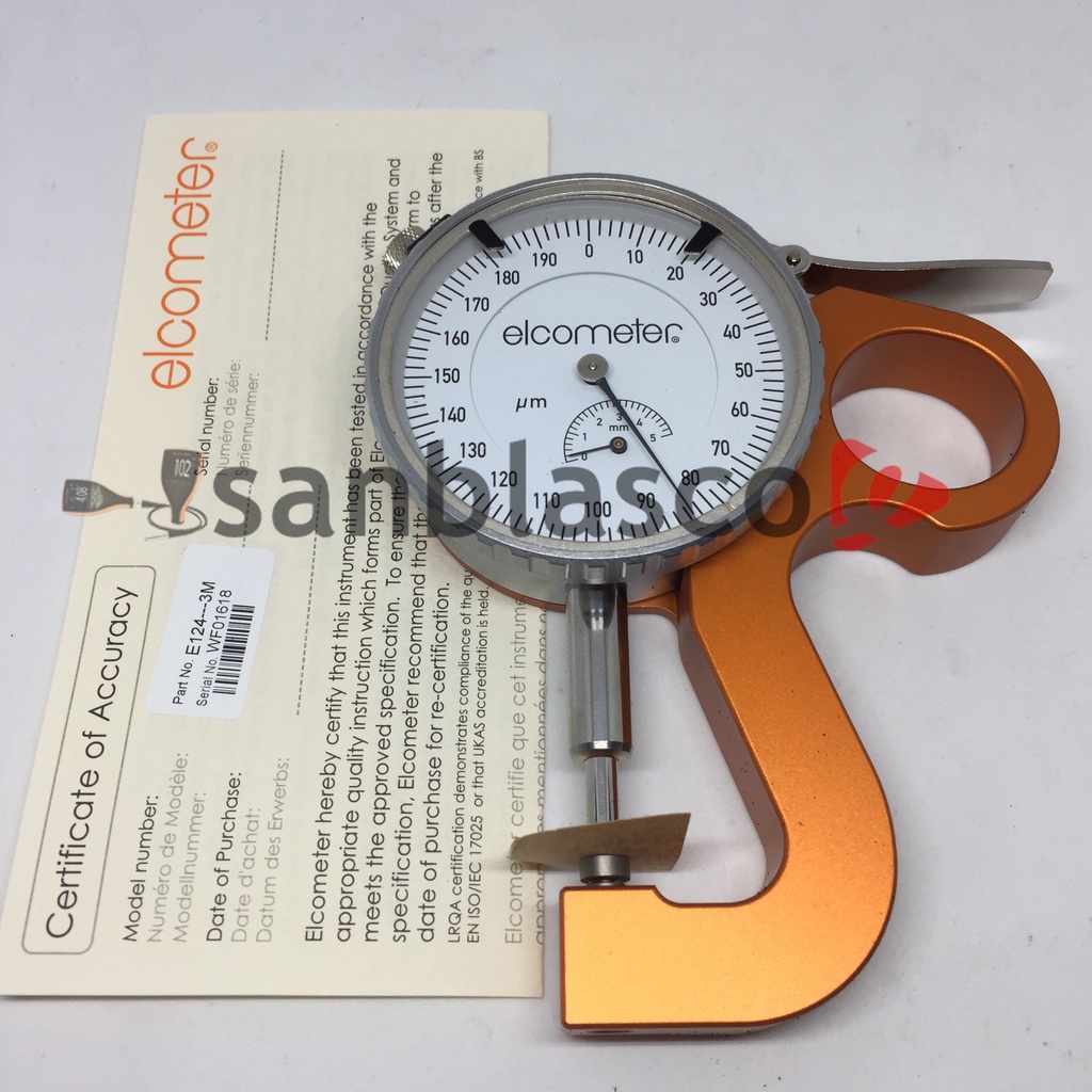 Jual 124 Dial Thickness Gauge E1243M Shopee Indonesia