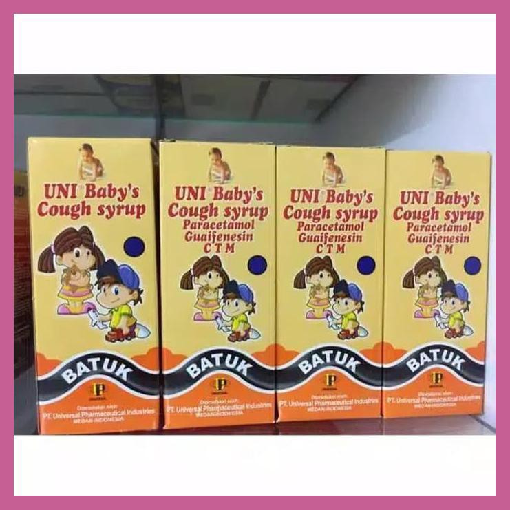 Jual UNI BABY COUGH SYRUP 60 ML OBAT BATUK PILEK BAYI Shopee Indonesia