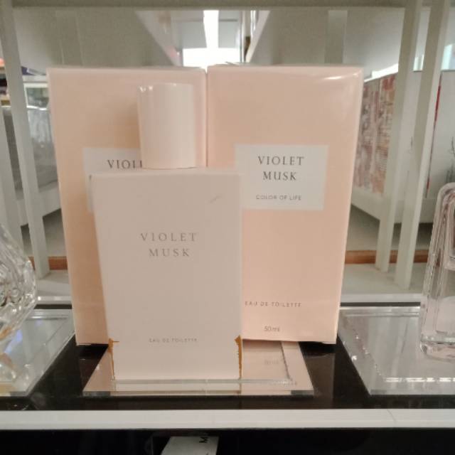 Jual Miniso parfum violet musk EDT 50ml Shopee Indonesia