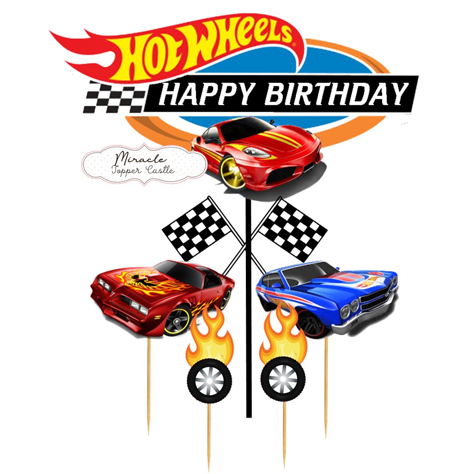 Jual HOT WHEELS CAKE TOPPER | Shopee Indonesia