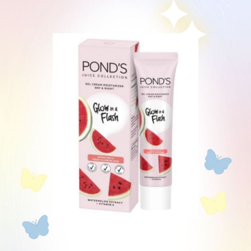 Jual Ponds Gel Cream Moisturizer Watermelon Extract 20g Shopee Indonesia