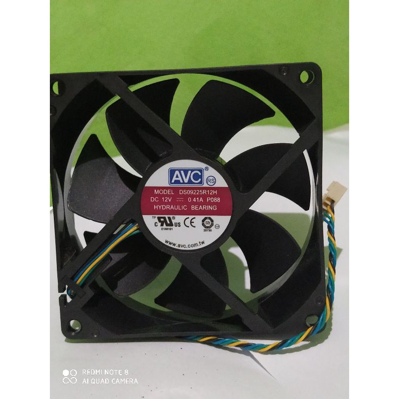 Jual FAN 9CM AVC DS09225R12H DC.12V 0.41A HYDRAULIC BEARING 4PIN