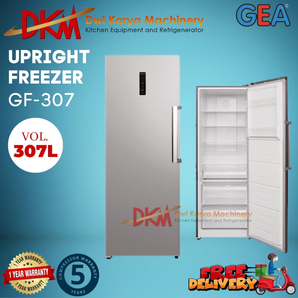 Jual UPRIGHT FREEZER GEA GF307 FREEZER NO FROST MULTI AIR FLOW Shopee Indonesia