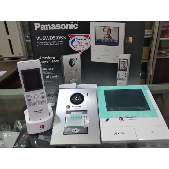 Jual PANASONIC WIRELLES VIDEO VLSWD501BX VIDEO DOORPHONE