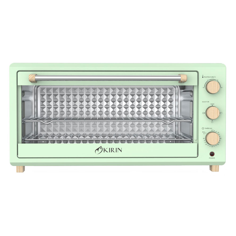 Jual Kirin KBO350WBGR Electric Oven 35 Liter 900 Watt Wide Body Green Shopee Indonesia