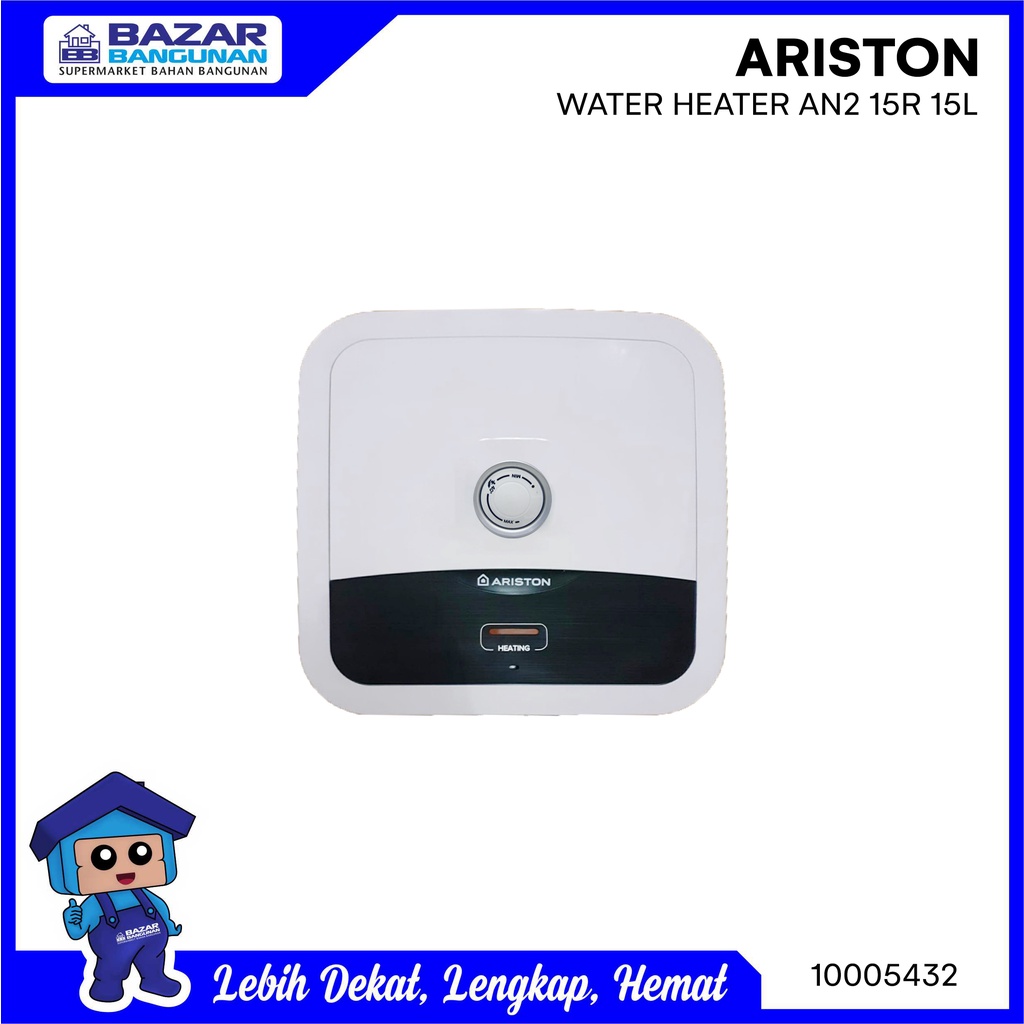 Jual Ariston Water Heater / Pemanas Air Andris An2 15R 15 Liter 350
