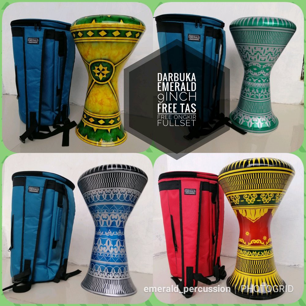 Jual Alat Musik Darbuka Dumbuk Marawis Original, Nyaring, Shopee