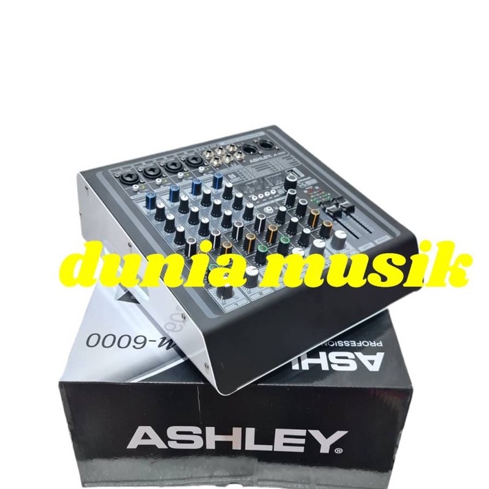 Jual POWER MIXER ASHLEY M6000 M 6000 ORIGINAL Shopee Indonesia