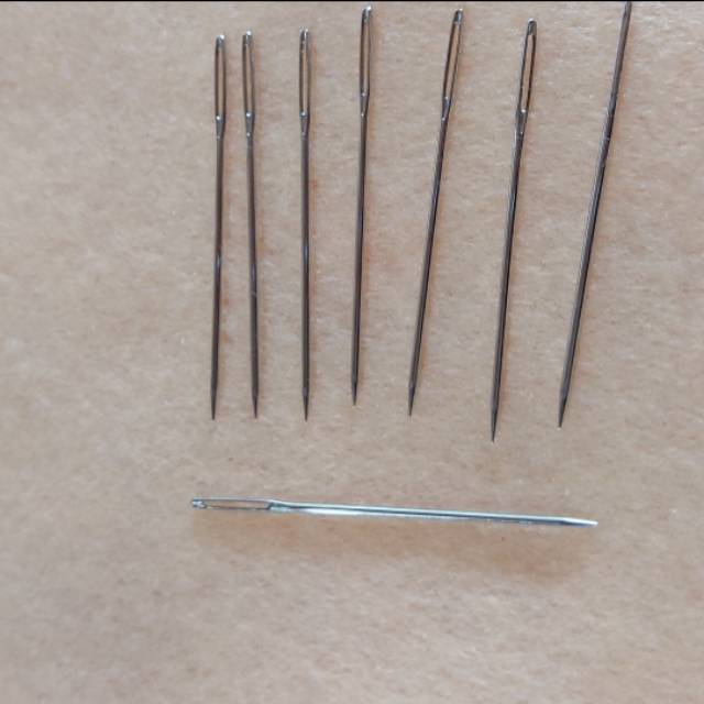 Jual Jarum Sulam Jarum Benang Woll Jarum Besar Jarum Shopee