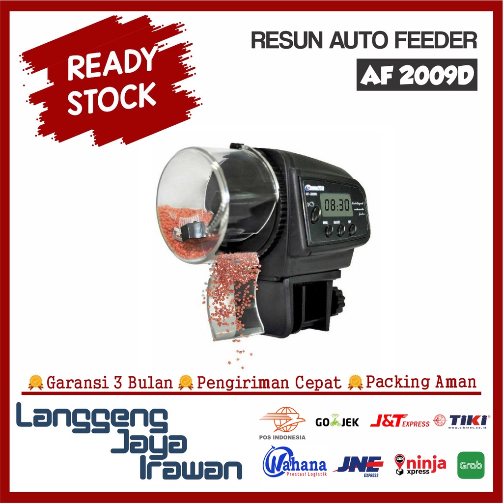 Jual RESUN Auto Feeder AF 2009D Fish Food Timer Aquarium Kasi Makan