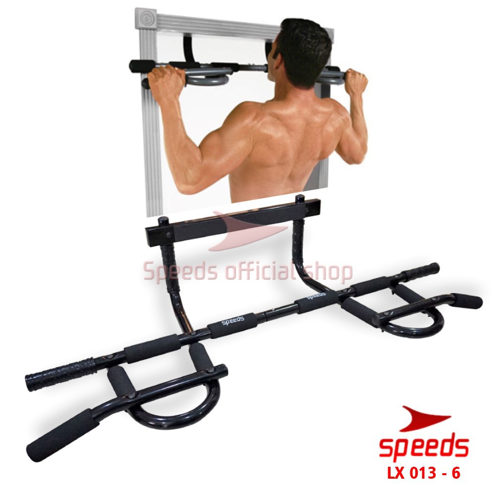 Jual SPEEDS Pull Up Bar/Iron Gym /chin up / Bar Door Alat Fitness Gym di rumah 0136 Shopee