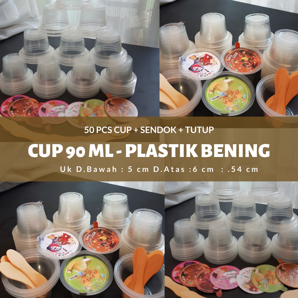 Jual Grosir Paper Cup Es Krim Kertas Wadah Cup Es Krim Cup Ice Cream Karakter Cup Es Krim