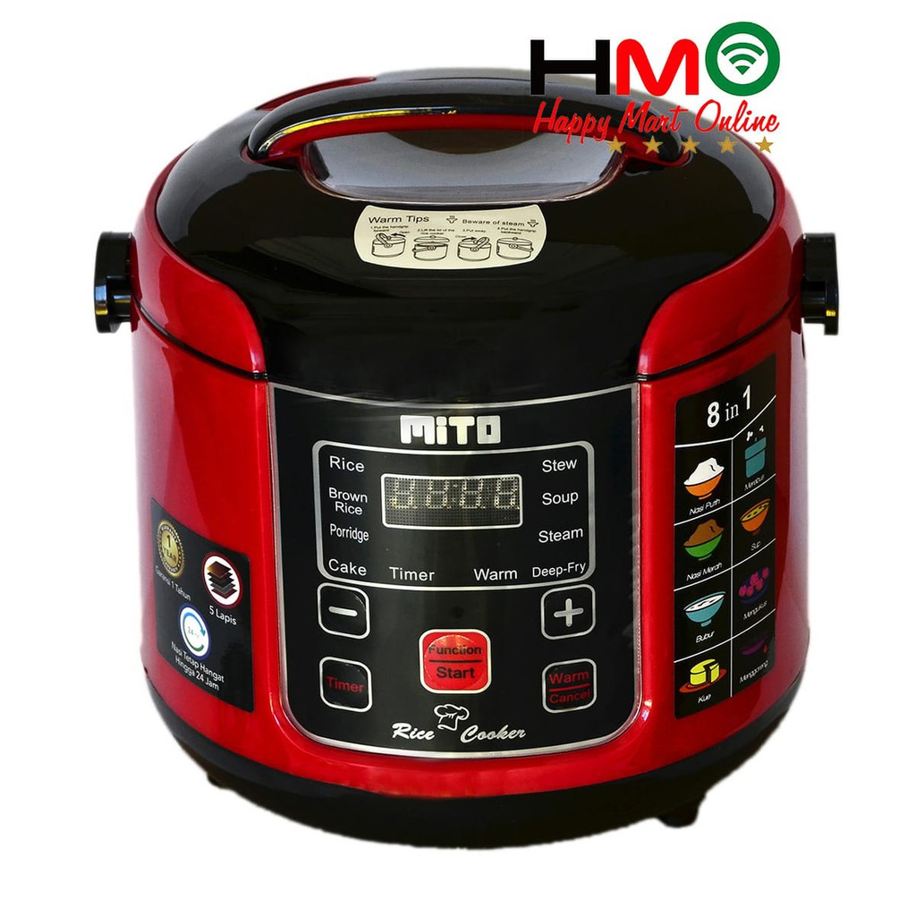 Jual Mito Digital Rice Cooker Magic Com Digital Mito R1 Kapasitas 1