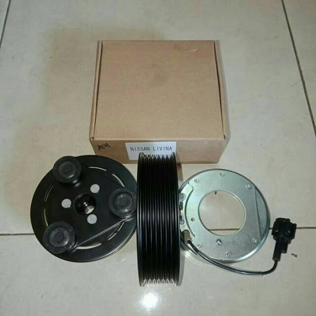 Jual Puli pulley kompresor ac livina lama clutch grand livina