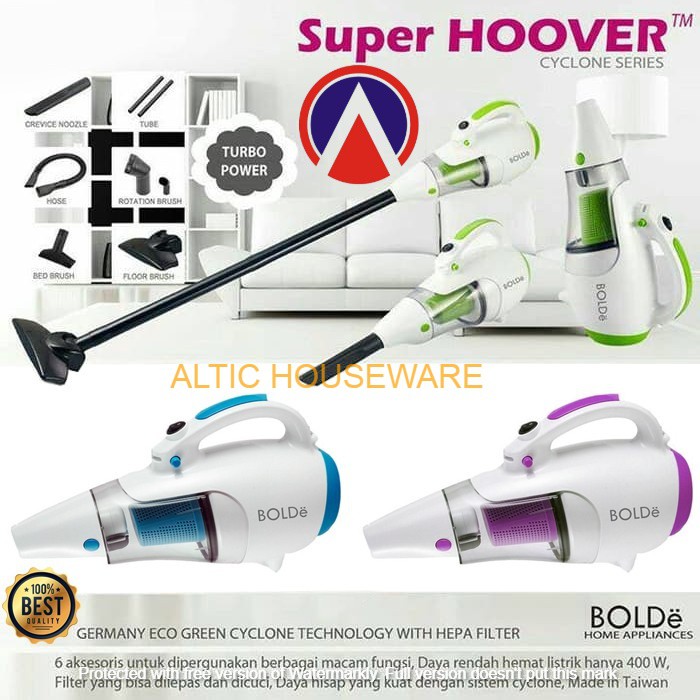 Jual Bolde Vacuum Cleaner Super Hoover Cyclone Series Shopee Indonesia