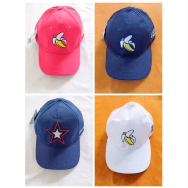 Jual Topi BASEBALL Banana converse Shopee Indonesia