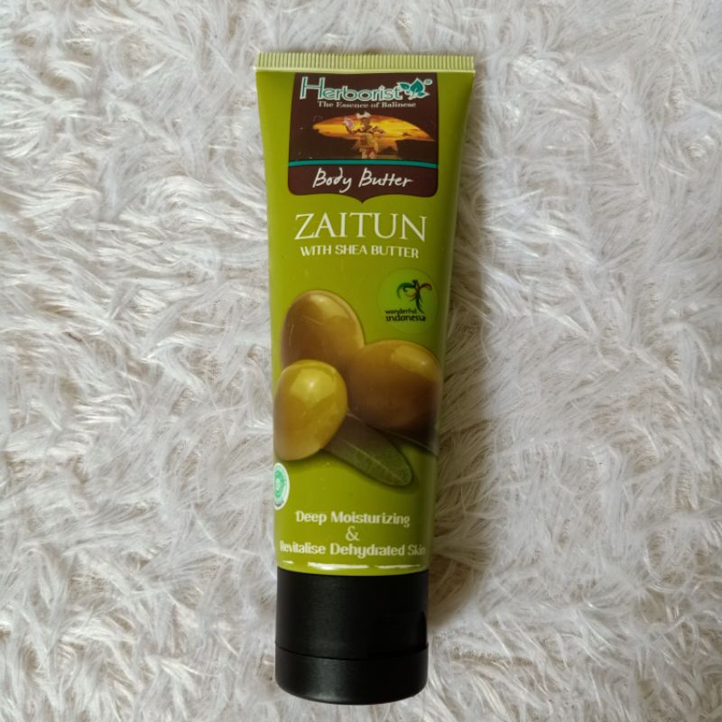 Jual Herborist Body Butter Zaitun 80 gr Exp 2023 Shopee Indonesia