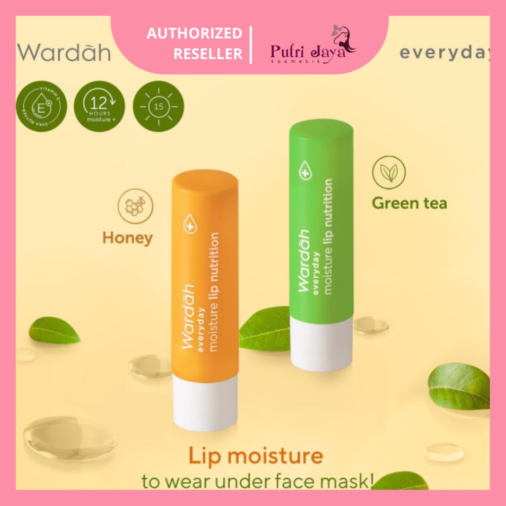 Jual Wardah Everyday Moisture Lip Nutrition Lip Balm 4gr Shopee