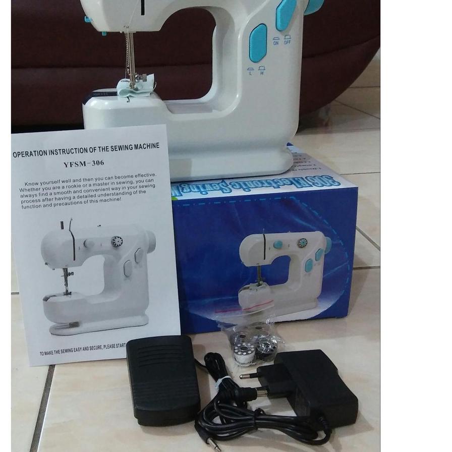 Jual Mesin Jahit Portable YFSM 306 Mini sewing machine Shopee Indonesia