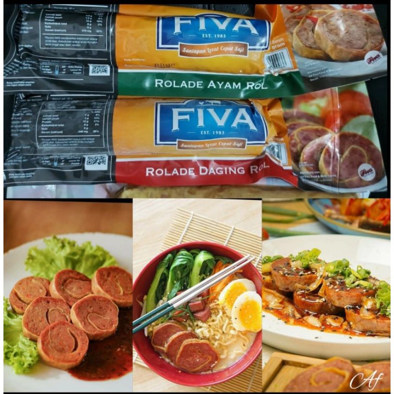 Jual Fiva Beef Rolade Sapi 400gr Frozen Food Jakarta Selatan Shopee Indonesia