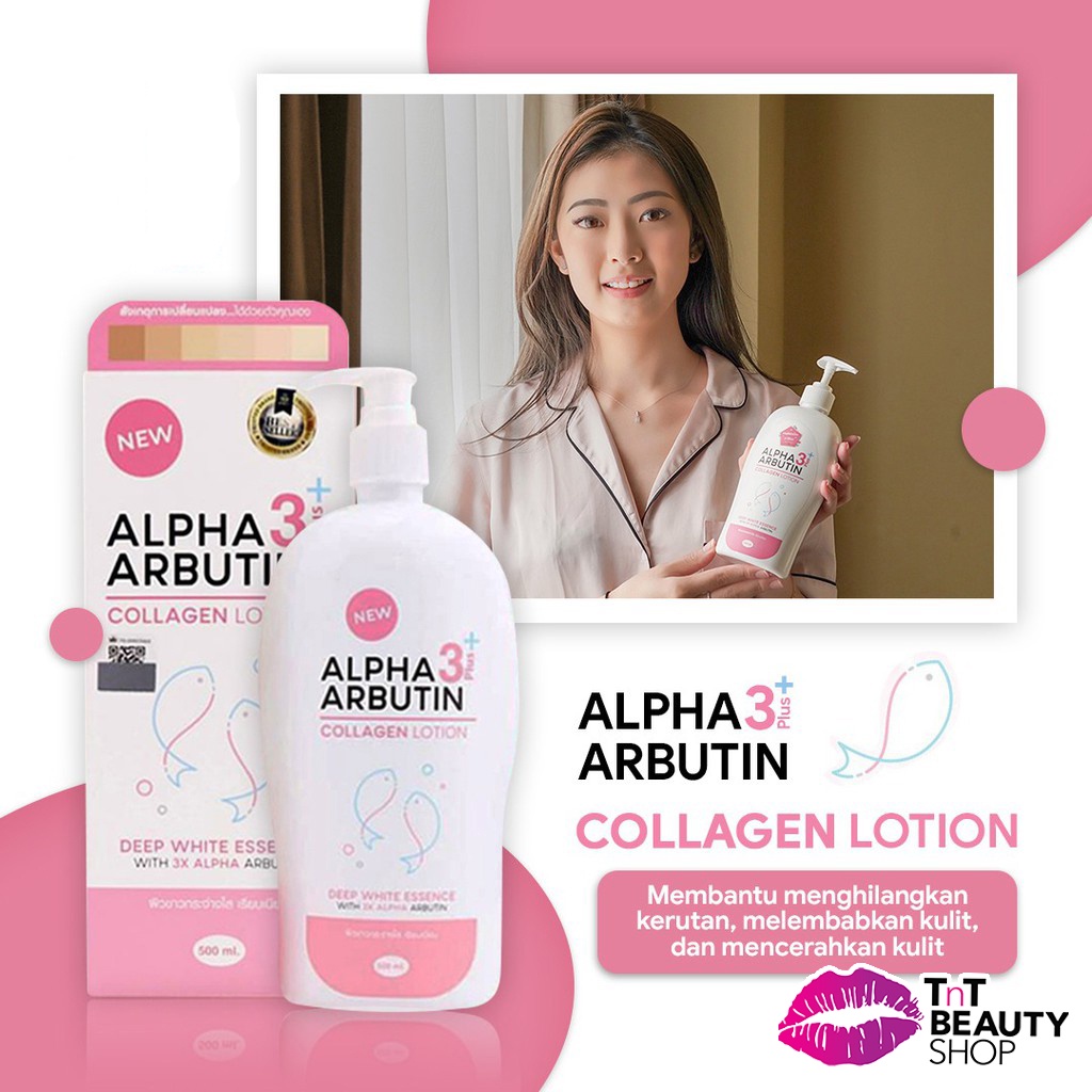 Jual Precious Skin Alpha Arbutin 3 Plus Collagen Whitening Lotion