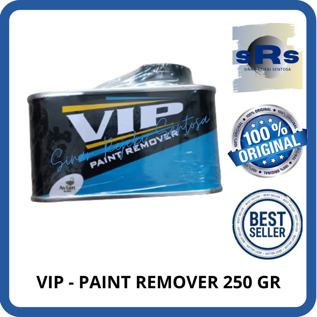 Jual VIP PAINT REMOVER/CAIRAN PENGELUPAS CAT 250 GRAM Shopee Indonesia