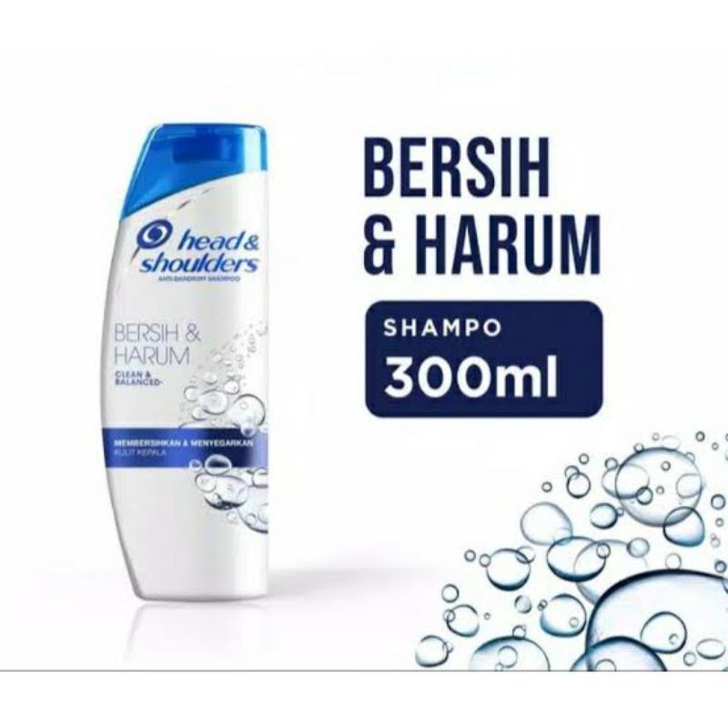 Jual Head & SHOULDERS Shampoo Anti Ketombe Clean and Balance 300ml