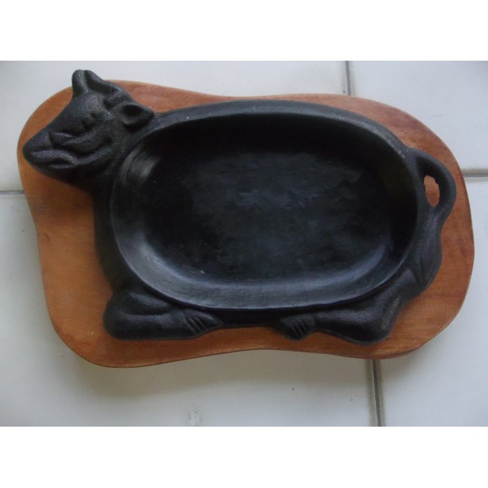 Jual piring steak hotplate buffalo / sapi Shopee Indonesia