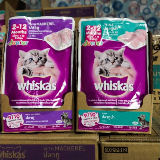 Jual Whiskas juniors 85 gr Shopee Indonesia