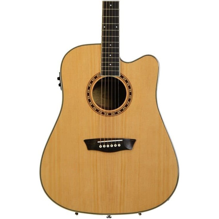 Jual ALAT MUSIK Washburn WD 10 CE Dreadnought AcousticElectric Guitar