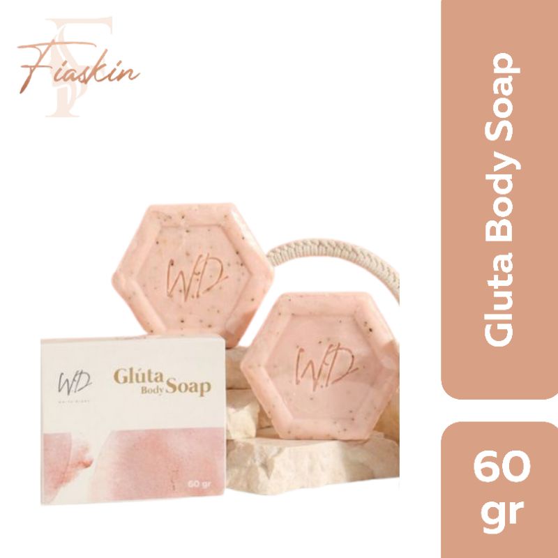 Jual White Diary Gluta body soap Sabun badan pemutih / whitening