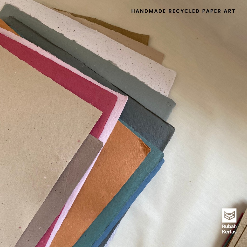Jual Scrapbook Paper Kertas Daur Ulang pilihan bebas 150 gsm