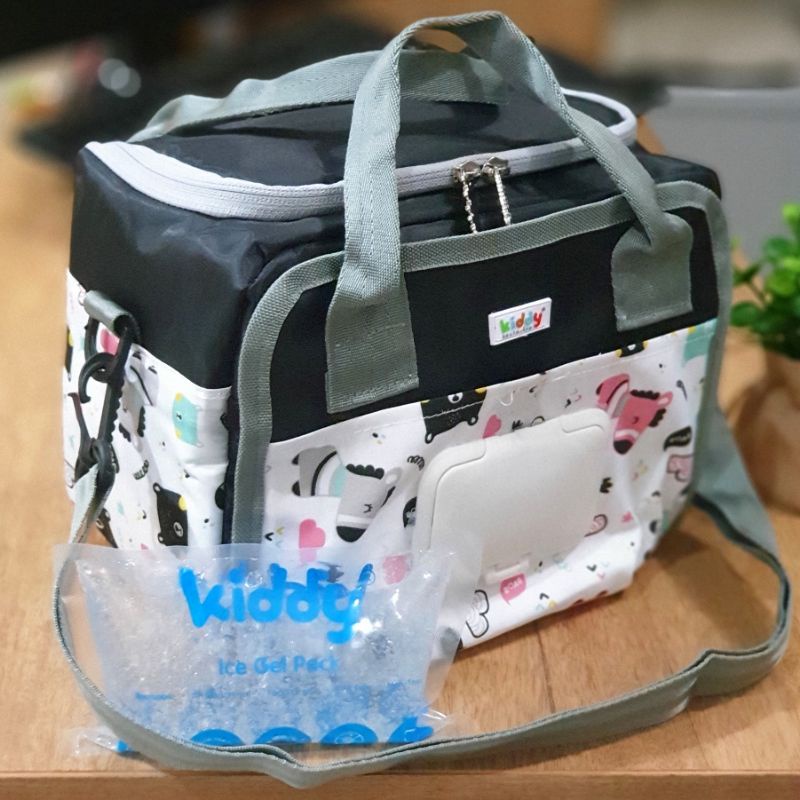 Jual Kiddy Pinata Cooler Bag Asi + Ice Gel 200g / Tas Penyimpan ASI