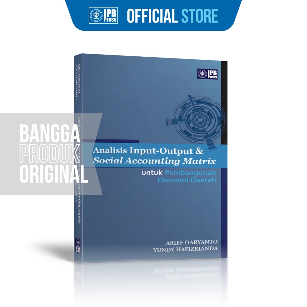 Jual Analisis Input Output & Social Accounting Matrix untuk Pembangunan