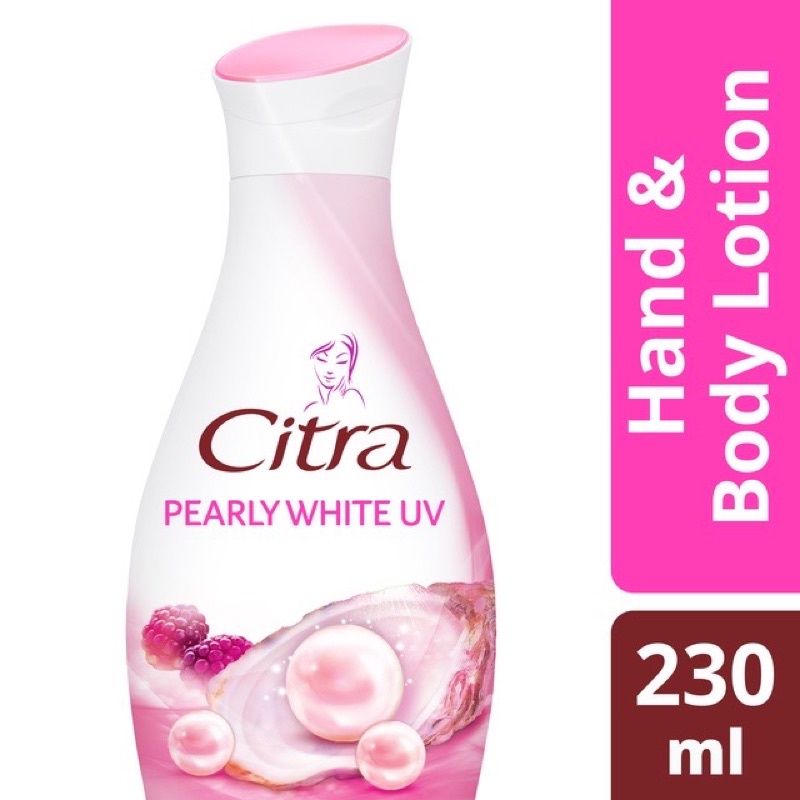 Jual CITRA PEARLY WHITE HAND & BODY LOTION 230 ml Shopee Indonesia