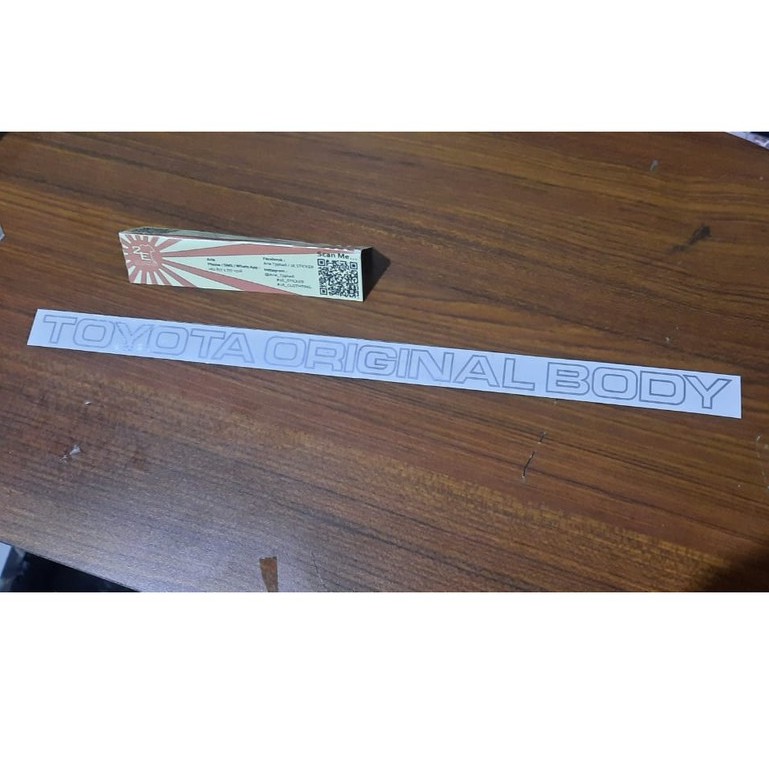 Jual Stiker TOYOTA ORIGINAL BODY Shopee Indonesia
