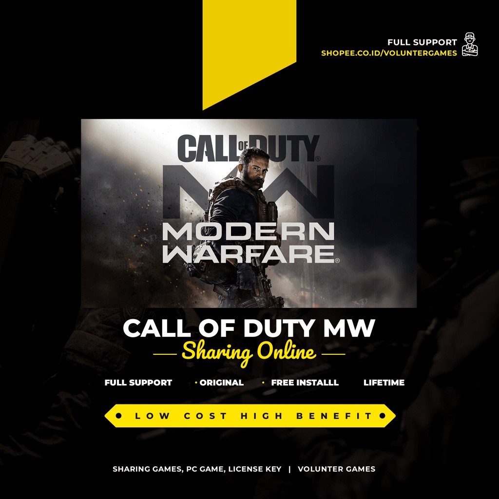 Jual CALL OF DUTY MODERN WARFARE PC ORIGINAL Shopee Indonesia