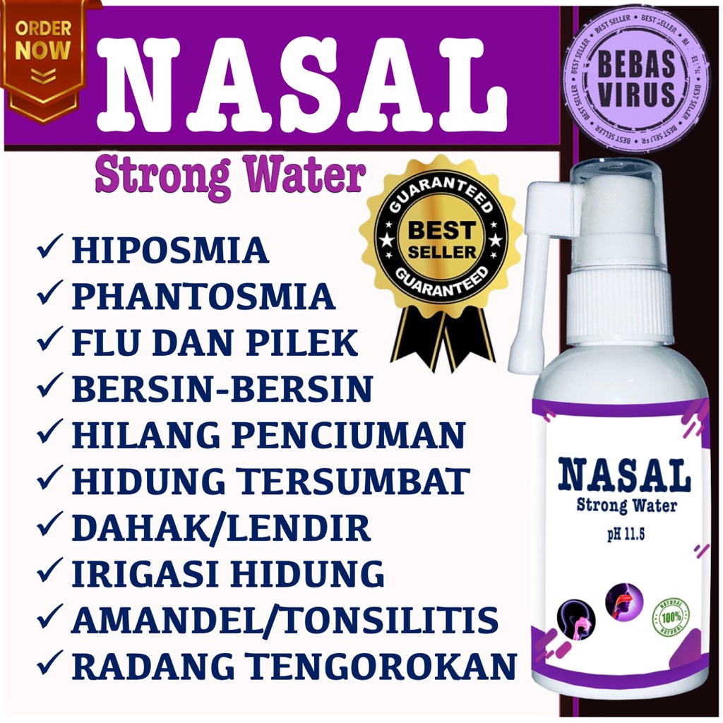 Jual Nasal Spray Semprot Hidung Anosmia Anti Bakteri Virus Shopee