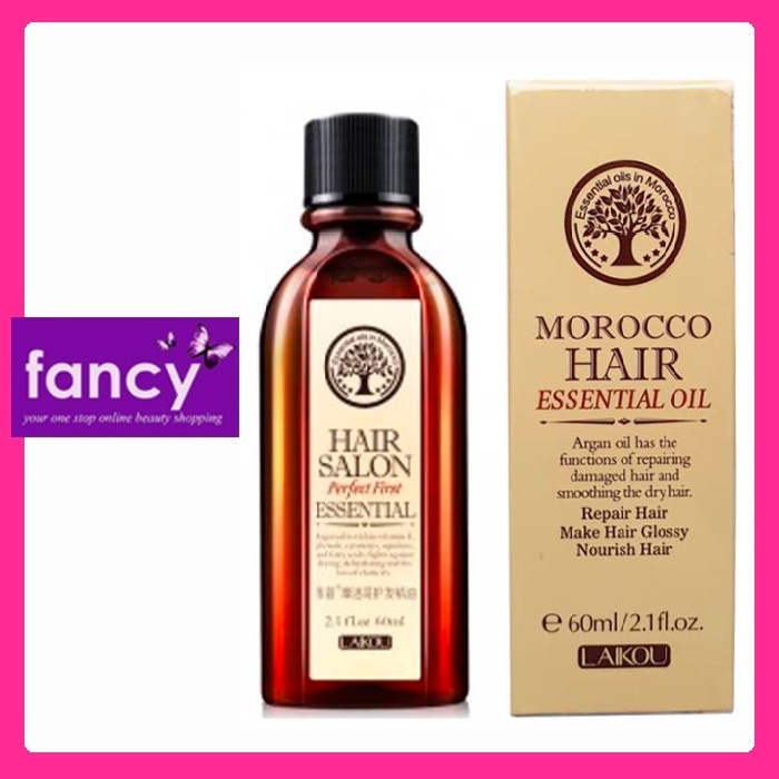Jual Morocco Hair Essential Oil Serum Treatment Rambut Argan Oil 60ml