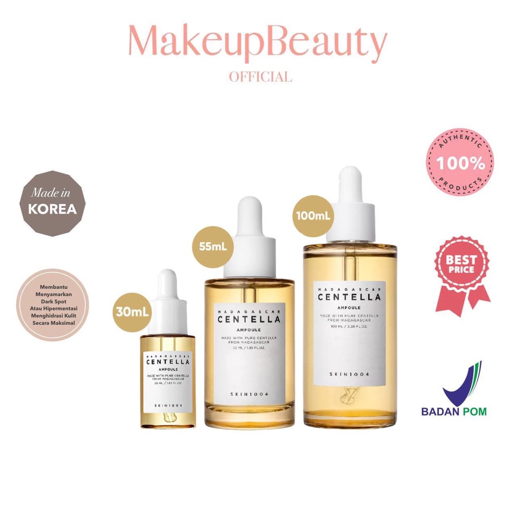 Jual SKIN1004 Madagascar Centella Ampoule 30ml 55ml 100ml Shopee